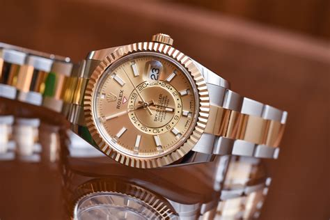 rolex sky dweller two tone review|Rolex Sky-Dweller 326933.